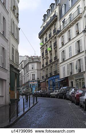 Stock Photography - Hill of Montmartre. Fotosearch