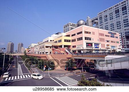 Aqua City Odaiba and Fuji Television, Tokyo, Japan View Large Photo Image Stock Photography - Aqua City Odaiba and Fuji Television, Tokyo, Japan. Fotosearch