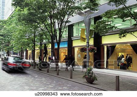 Stock Image - Cityscape of Marunouchi, Tokyo, Japan. Fotosearch