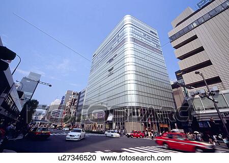 Marronnier Gate and Printemps Ginza, Tokyo, Japan View Large Photo Image Stock Image - Marronnier Gate and Printemps Ginza, Tokyo, Japan. Fotosearch