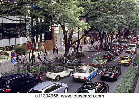 Omotesando, Tokyo, Japan View Large Photo Image Stock Photograph - Omotesando, Tokyo, Japan. Fotosearch