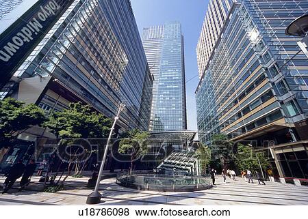 Stock Photo - Tokyo Mid Town, Roppongi, Tokyo, Japan. Fotosearch