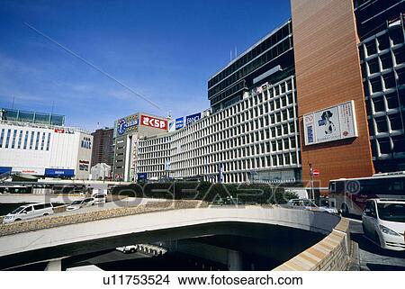 West Exit of Shinjuku Station, Tokyo, Japan View Large Photo Image Picture - West Exit of Shinjuku Station, Tokyo, Japan. Fotosearch
