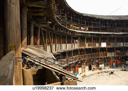 Asia, China, Fujian, Nanjing County, Shuyang Town, Hsiaban Village, Hsiaban Tulou Cluster View Large Photo Image Stock Photo - Asia, China, Fujian, Nanjing County, Shuyang Town, Hsiaban Village, Hsiaban Tulou Cluster. Fotosearch