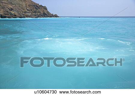 Stock Image - Asia, China, Taiwan, Yilan, Gueishan Island, Hot Spring. Fotosearch