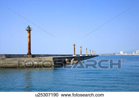 Stock Image - Asia, China, Taiwan, Yilan, Gueishan Island. Fotosearch