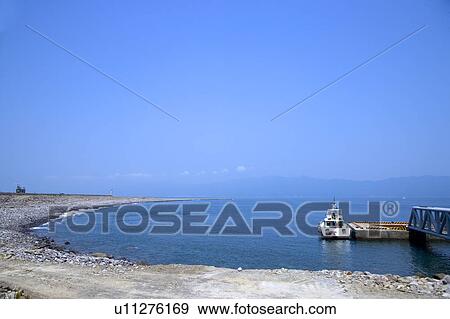 Stock Photo - Asia, China, Taiwan, Yilan, Gueishan Island. Fotosearch