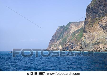 Asia, China, Taiwan, Yilan, Gueishan Island View Large Photo Image Stock Photo - Asia, China, Taiwan, Yilan, Gueishan Island. Fotosearch