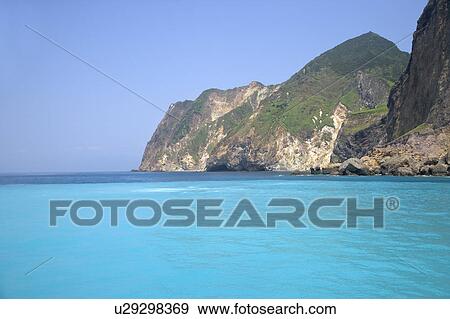 Asia, China, Taiwan, Yilan, Gueishan Island, Ying-yang Sea, The Eyeglasses Cave View Large Photo Image Stock Photo - Asia, China, Taiwan, Yilan, Gueishan Island, Ying-yang Sea, The Eyeglasses Cave. Fotosearch