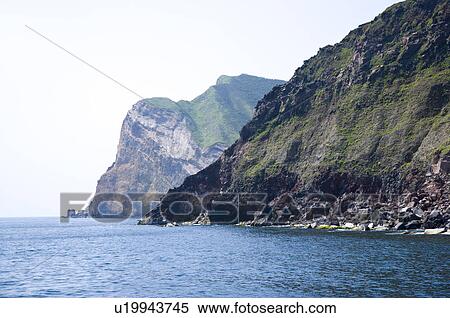 Stock Photography - Asia, China, Taiwan, Yilan, Gueishan Island. Fotosearch