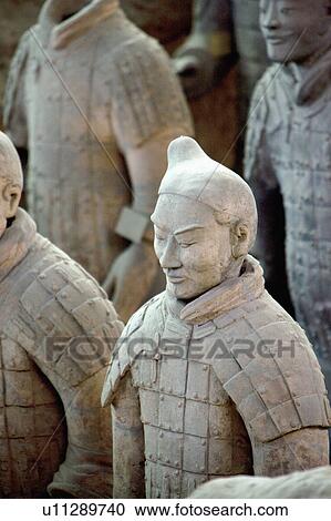Asia, China, Shanxi, Xi'an, LinTong, Terra-cotta Museum Pit 1, Warrior, UNESCO, World Cultural Heritage View Large Photo Image Stock Image - Asia, China, Shanxi, Xi'an, LinTong, Terra-cotta Museum Pit 1, Warrior, UNESCO, World Cultural Heritage. Fotosearch