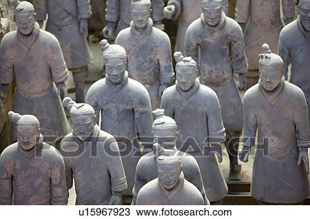 Asia, China, Shanxi, Xi'an, LinTong, Terra-cotta Museum Pit 1, Warrior, UNESCO, World Cultural Heritage View Large Photo Image Stock Image - Asia, China, Shanxi, Xi'an, LinTong, Terra-cotta Museum Pit 1, Warrior, UNESCO, World Cultural Heritage. Fotosearch
