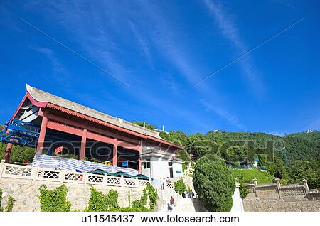 Asia, China, Shanxi, Xi'an, LinTong, Lishan Mountain View Large Photo Image Stock Photo - Asia, China, Shanxi, Xi'an, LinTong, Lishan Mountain. Fotosearch