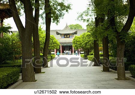Asia, China, Shanxi, Xi'an, Stele Forest, Confucian Temple View Large Photo Image Stock Image - Asia, China, Shanxi, Xi'an, Stele Forest, Confucian Temple. Fotosearch