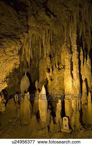 Asia, Japan, Okinawa, Gyokusendo View Large Photo Image Stock Photo - Asia, Japan, Okinawa, Gyokusendo. Fotosearch