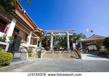 Asia, Japan, Okinawa, Naha, Naminouegu View Large Photo Image Stock Photograph - Asia, Japan, Okinawa, Naha, Naminouegu. Fotosearch