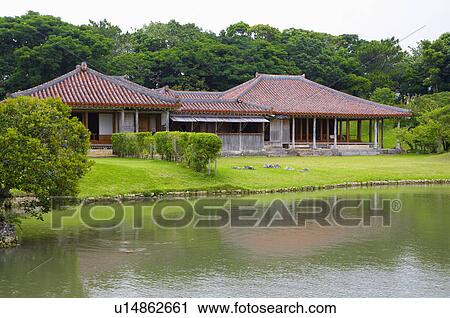 Asia, Japan, Okinawa, Naha, Shikinaen, UNESCO, World Cultural Heritage View Large Photo Image Stock Image - Asia, Japan, Okinawa, Naha, Shikinaen, UNESCO, World Cultural Heritage. Fotosearch