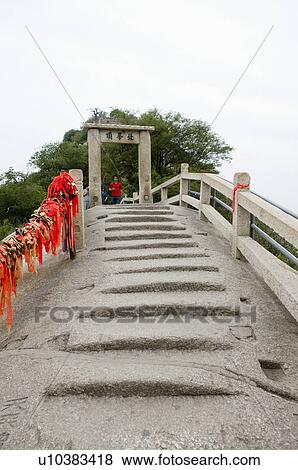 Asia, China, Shanxi, Huayin, Huashan Mountain, North Peak, North Peak View Large Photo Image Stock Photo - Asia, China, Shanxi, Huayin, Huashan Mountain, North Peak, North Peak. Fotosearch