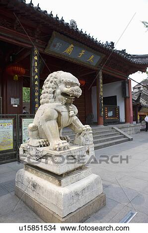 Asia, China, Jiangsu Province, Nan Jing, Confucius Temple View Large Photo Image Picture - Asia, China, Jiangsu Province, Nan Jing, Confucius Temple. Fotosearch