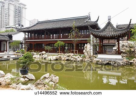 Asia, China, Jiangsu Province, Nan Jing, Zhan Garden View Large Photo Image Stock Image - Asia, China, Jiangsu Province, Nan Jing, Zhan Garden. Fotosearch