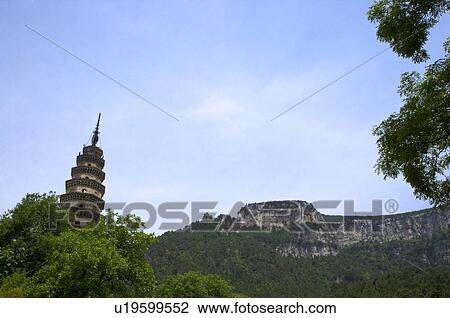 China, Shandong, Changqing, Divine Rock Temple View Large Photo Image Stock Image - China, Shandong, Changqing, Divine Rock Temple. Fotosearch
