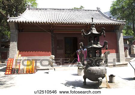 China, Shandong, Changqing, Divine Rock Temple View Large Photo Image Stock Photograph - China, Shandong, Changqing, Divine Rock Temple. Fotosearch