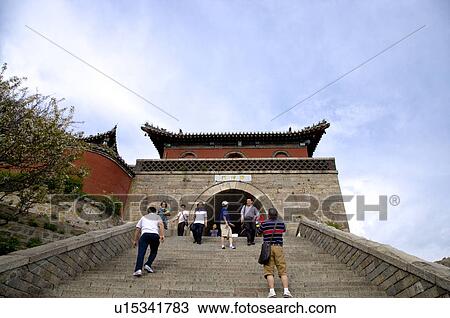 China, Shandong, Taian, Mount Tai, UNESCO, World Heritage, World Cultural Heritage, World Natural Heritage View Large Photo Image Stock Image - China, Shandong, Taian, Mount Tai, UNESCO, World Heritage, World Cultural Heritage, World Natural Heritage. Fotosearch