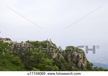China, Shandong, Taian, Mount Tai, UNESCO, World Heritage, World Cultural Heritage, World Natural Heritage View Large Photo Image Stock Photo - China, Shandong, Taian, Mount Tai, UNESCO, World Heritage, World Cultural Heritage, World Natural Heritage. Fotosearch