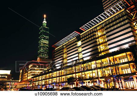 Department store lit up at night, Shin Kong Mitsukoshi Department store, Taipei 101, Taipei, Taiwan View Large Photo Image Stock Photo - Department store lit up at night, Shin Kong Mitsukoshi Department store, Taipei 101, Taipei, Taiwan. Fotosearch