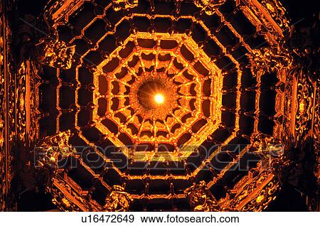 Stock Photo - Detail of a ceiling, Sanxia Lao Jie, Taiwan. Fotosearch