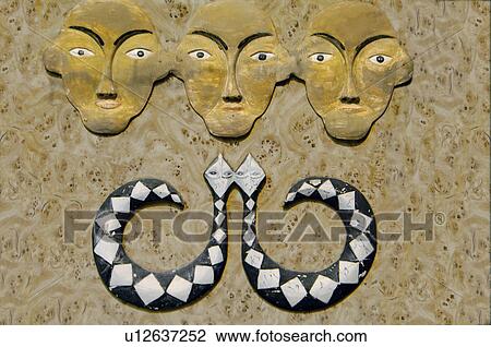 Close-up of carvings on a wall, Taiwan View Large Photo Image Stock Image - Close-up of carvings on a wall, Taiwan. Fotosearch