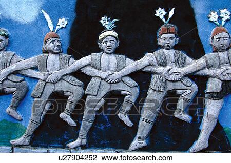 Close-up of sculptures on a wall, Taiwan View Large Photo Image Stock Image - Close-up of sculptures on a wall, Taiwan. Fotosearch