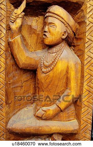 Close-up of wooden carvings, Taiwan View Large Photo Image Stock Image - Close-up of wooden carvings, Taiwan. Fotosearch