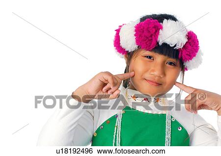 Portrait of a Taiwanese girl smiling, Taiwan View Large Photo Image Stock Photograph - Portrait of a Taiwanese girl smiling, Taiwan. Fotosearch