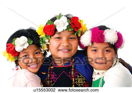 Portrait of three Taiwanese girls smiling, Taiwan View Large Photo Image Stock Image - Portrait of three Taiwanese girls smiling, Taiwan. Fotosearch