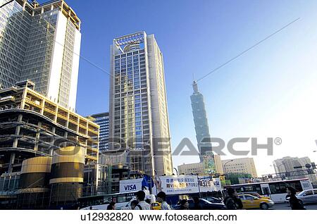 Buildings in a city, Taipei 101, Taipei, Taiwan View Large Photo Image Stock Image - Buildings in a city, Taipei 101, Taipei, Taiwan. Fotosearch