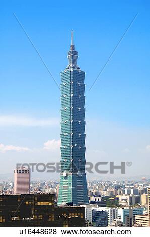 Buildings in a city, Taipei 101, Taipei, Taiwan View Large Photo Image Stock Photo - Buildings in a city, Taipei 101, Taipei, Taiwan. Fotosearch