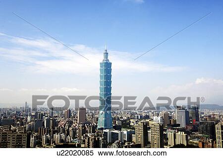 Buildings in a city, Taipei 101, Taipei, Taiwan View Large Photo Image Stock Photography - Buildings in a city, Taipei 101, Taipei, Taiwan. Fotosearch