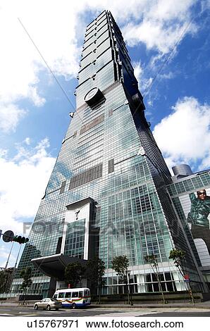 Low angle view of a building, Taipei 101, Taipei, Taiwan View Large Photo Image Stock Image - Low angle view of a building, Taipei 101, Taipei, Taiwan. Fotosearch