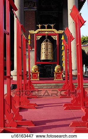Bell hanging in a temple, Taipei Confucius Temple, Taipei, Taiwan View Large Photo Image Stock Photo - Bell hanging in a temple, Taipei Confucius Temple, Taipei, Taiwan. Fotosearch