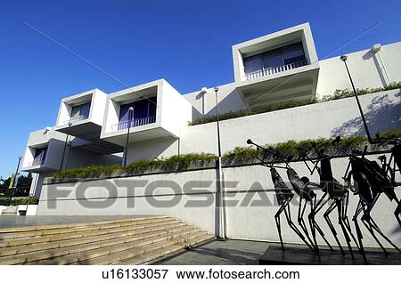 Low angle view of a museum, Taipei Fine Arts Museum, Taipei, Taiwan View Large Photo Image Stock Photo - Low angle view of a museum, Taipei Fine Arts Museum, Taipei, Taiwan. Fotosearch