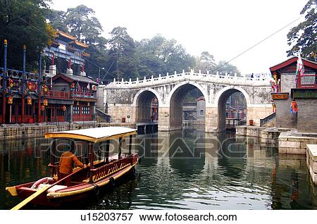 Shikara in the lake, Kunming Lake, Summer Palace, Beijing, China View Large Photo Image Stock Photo - Shikara in the lake, Kunming Lake, Summer Palace, Beijing, China. Fotosearch