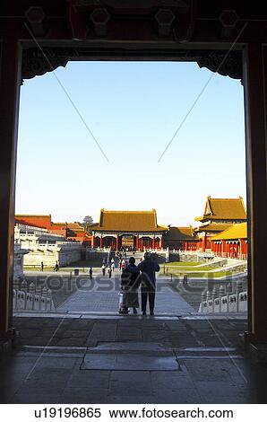 Tourist in the palace, Imperial Palace, Forbidden City, Beijing, China View Large Photo Image Stock Photography - Tourist in the palace, Imperial Palace, Forbidden City, Beijing, China. Fotosearch