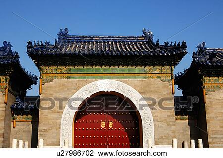 Doorway of a building, Beijing, China View Large Photo Image Stock Image - Doorway of a building, Beijing, China. Fotosearch