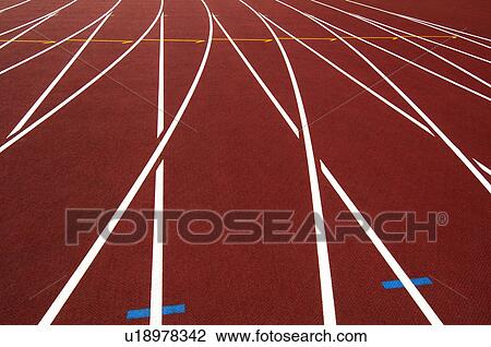 Running track in a stadium, Beijing, China View Large Photo Image Stock Image - Running track in a stadium, Beijing, China. Fotosearch