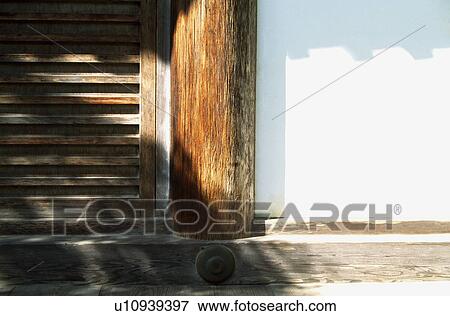 Column and wall View Large Photo Image Stock Photo - Column and wall. Fotosearch