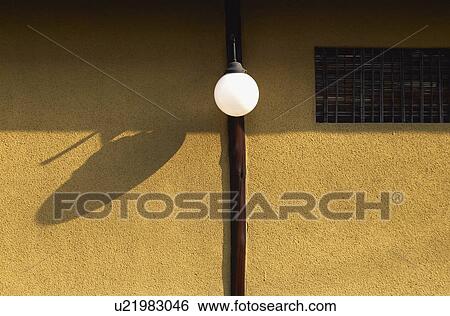 Lamp and wall View Large Photo Image Stock Photograph - Lamp and wall. Fotosearch