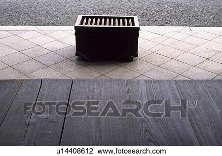 Stock Image - Offertory box. Fotosearch