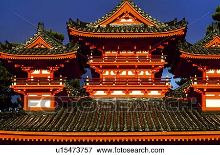 Stock Photo - Shinto shrine. Fotosearch