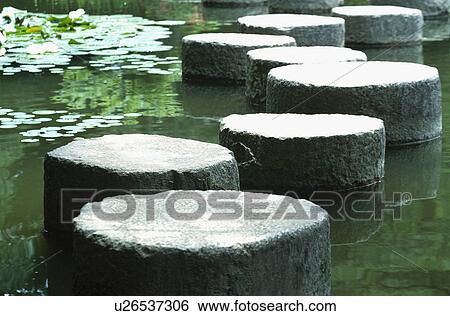 Stock Photograph - Steppingstone. Fotosearch